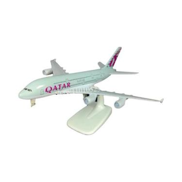 Imagem de Avião Emirates B777 - Modelo de Metal Die-Cast para Crianças (Escala 1