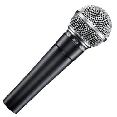 Imagem de Microfone Vocal Shure SM58-LC com Fio Preto