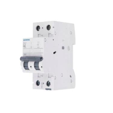 Imagem de Disjuntor din bifasico curva-c 32a5sl1232-7mb Siemens, Cinza