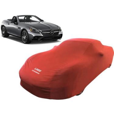 Imagem de Capa De Tecido Sob Medida Para Carro Mercedes Slc 300 - Mz, Vermelha