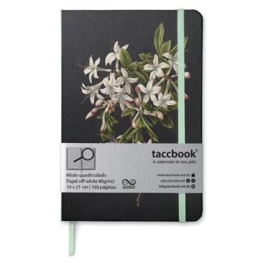 Imagem de Caderno Quadriculado taccbook Retr. das Azáleas 14x21 Ríg.
