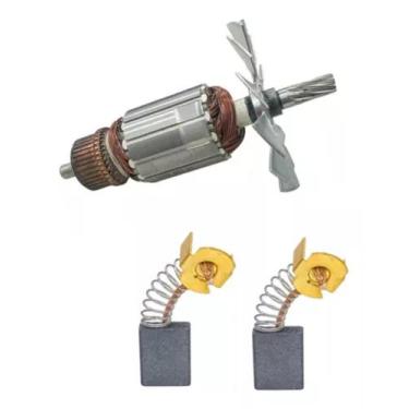 Imagem de Induzido+ E. De Carvão Para Serra Circular Makita 5900b 220v - Bolte