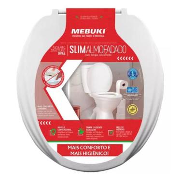 Imagem de Assento Sanitário Almofadado Oval Izy Para Vaso Deca 1.6gpf 6.0lpf - M