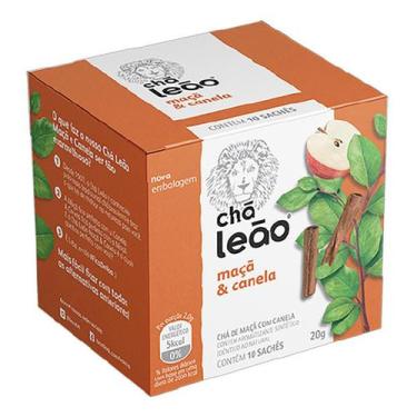 Imagem de Chá Maça E Canela Com 10 Saquinhos - Leão - Chá Leão, Bebida Quente Fr