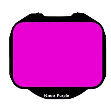 Imagem de Kase Filtro de vidro óptico subaquático roxo com clipe dedicado para câmera Sony Alpha Full Frame