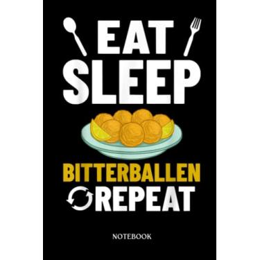 Imagem de Recipe Notebook: Bitterballen Recipe Dutch Food Frozen Amsterdam | Blank Recipe Book To Write In Your Own Recipes - 6X9, Minimalist Notebook.
