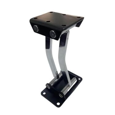 Imagem de IEUDNS Dobradiça para encosto de sofá, conector ajustável, faça você mesmo, sofá resistente, apoio de braço, cadeira de, cama dobrável, uso doméstico, 8x14x23cm