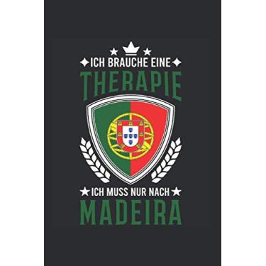 Imagem de Madeira Reise Notizbuch: Madeira Portugal Urlaub Reise Geschenk / 6x9 Zoll / 120 gepunktete Seiten