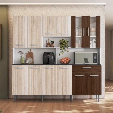 Imagem de Armário de Cozinha 12 Portas 1 Gaveta Clara Yescasa