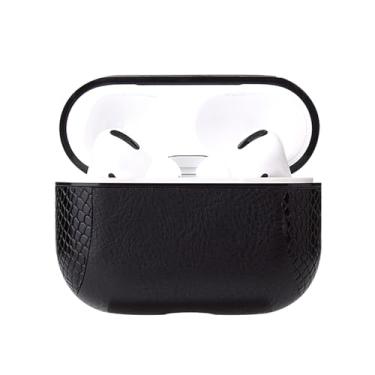 Imagem de Capa de couro PU moderna com gancho para Airpods 3 capa de fone de ouvido sem fio