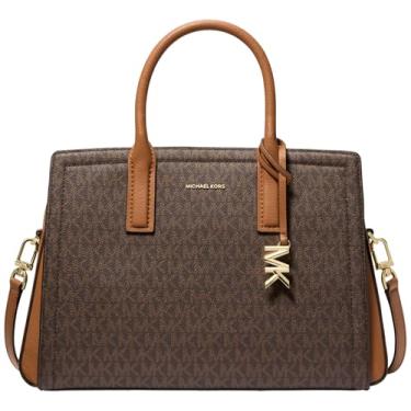 Imagem de Michael Kors Bolsa média Laila, Ferragens douradas/marrom/bolota, One Size