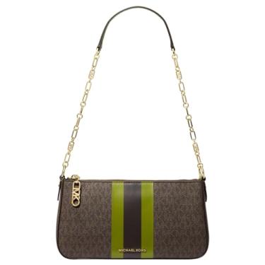 Imagem de Michael Kors Bolsa de corrente média Empire, Verde prado, One Size