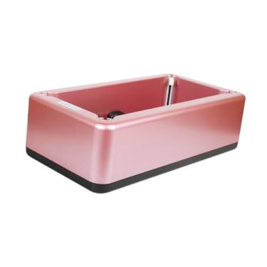 Imagem de kowaku Dispensador automático de tampa de sapatos, proteja a máquina de capa automática de calçados inteligente, reutilizável para laboratório, loja, Rosa Roxo