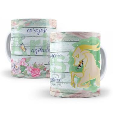 Imagem de Caneca de Cerâmica Personalizada 325ml Signos - Mecolour