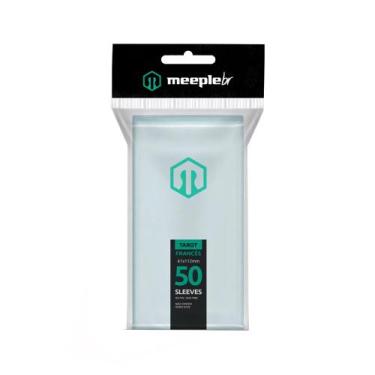 Imagem de Sleeves Tarot Francês 61 X 112mm 50 unidades Meeple BR