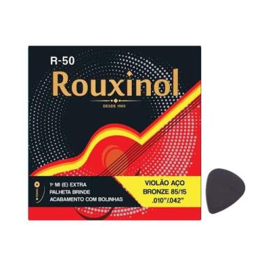 Imagem de Encordoamento Violão Aço Bronze 0.10"/.042" - Rouxinol