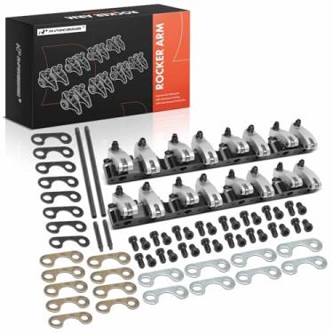 Imagem de A-Premium Kit de braços basculantes de montagem de eixo de alumínio com rolamentos de agulha compatíveis com Ford SBF (bloco pequeno) 302, proporção de 1,7