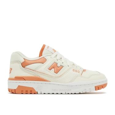 Imagem de New Balance Tênis feminino 550, Angorá/cobre/branco, 40