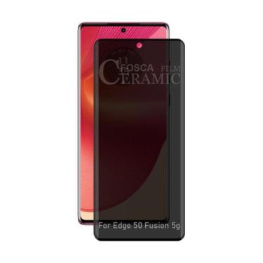 Imagem de Película Frontal Curvada Privacidade Fosca para Moto Edge 50 FUSION 5G