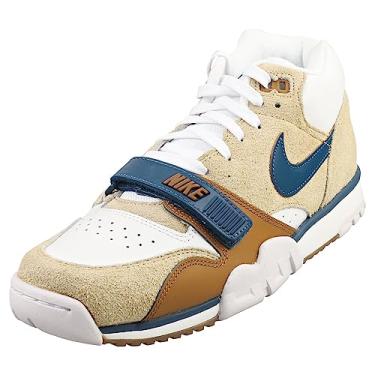 Imagem de Tênis Nike Air Trainer 1 masculino, bege (Limestone)/marrom (Ale Brown)/Branco/azul (Vale), 43