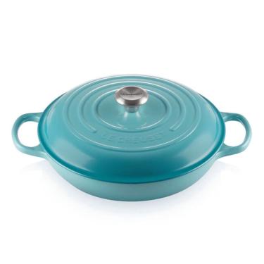 Imagem de Caçarola le creuset buffet signature 30CM azul caribe