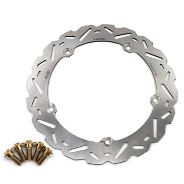 Imagem de Rotor de disco de freio dianteiro com parafusos de montagem para Honda CTX 700 DCT ABS 14-18, CTX700N DCT ABS 14-18, INTEGRA 700 12-13, NC700S 12-16 ABS, NC700X 12-17 ABS, NM4 VULTUS 700 155 -16