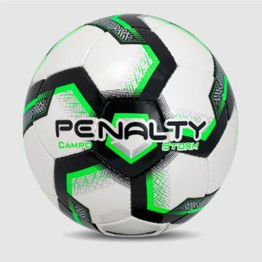 Imagem de Bola De Futebol De Campo Penalty Storm N3 XXIII, 3, Preto, Verde