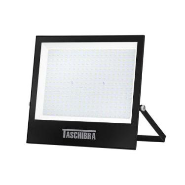 Imagem de Refletor Taschibra TR LED 300W Preto Bivolt, 6500K Luz Branca