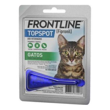 Imagem de Antipulgas e Carrapatos Frontline Topspot para Gatos 1 a 10 kg