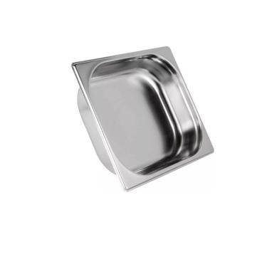 Imagem de Kit 2 Tampas Cuba Gastronomica Rechaud Inox 1-9x65mm Brasinox
