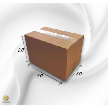 Imagem de 25 Caixas De Papelão 30x20x20 Embalagem Correios Sedex Pac - Dualbox E