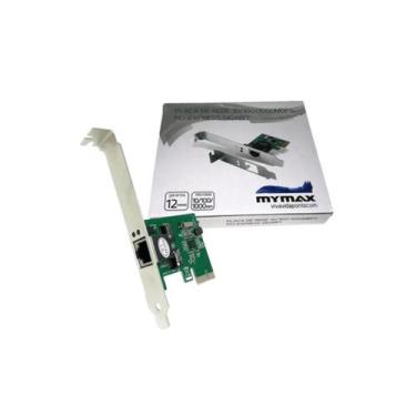 Imagem de Placa De Rede 10/100/1000mbps Pci Express Gigabit - Mymax