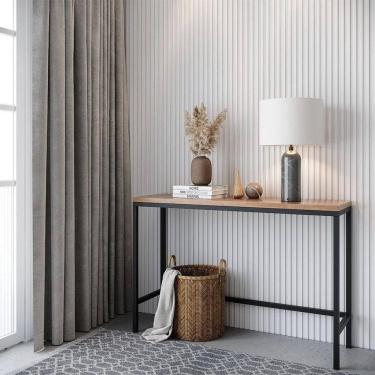 Imagem de Painel Meu Rodape 10x1 Ripado Branco Eva Curvo P/ Pintura Rpdoc01 (Rolo 2,5m)