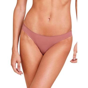 Imagem de Calcinha Hope Biquini 3584 Acabamento Invisível Microfibra, Rosa colla