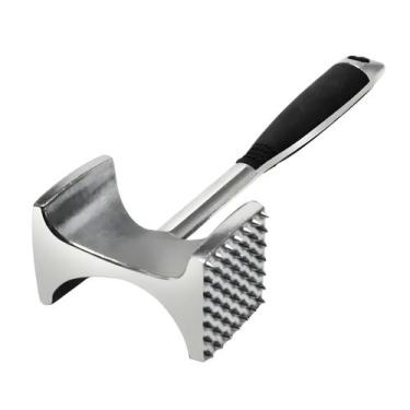 Imagem de Martelo Amaciador Batedor Carne Profissional De Alumínio Cabo Anatômic