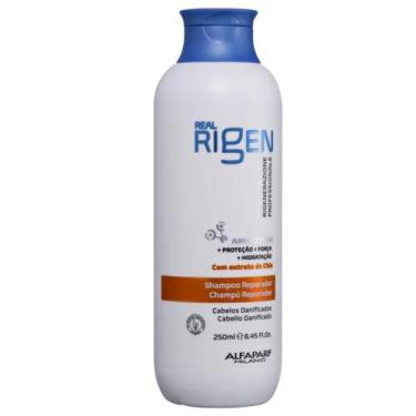 Imagem de Shampoo Reparador Alfaparf Real Rigen 250ml Limpeza e Nutrição para Ca