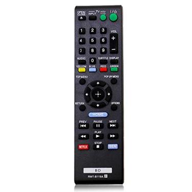 Imagem de Novo controle remoto de substituição RMT-B119A compatível com Sony Blu-ray Disc Player BDP-BX59 BDP-S390 BDP-S590 BDP-S580 BDP-S185 BDP-BX18 BDP-S186 BDP-BX110 BDP-S1100 BDP-S3100 BDP-S5100 BDP-BDP-BX310 510