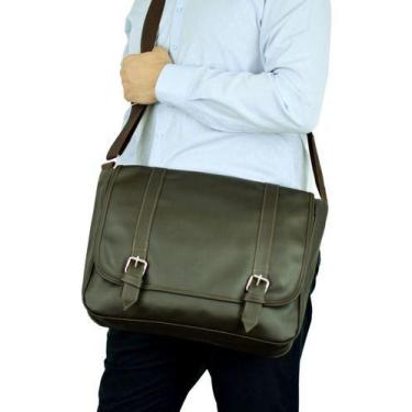 Imagem de Bolsa Carteiro Pasta Tranversal Regulável para Notebook Masculino 189 