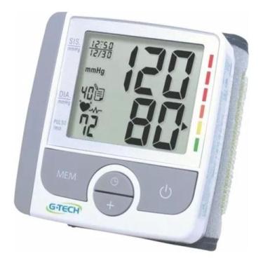 Imagem de Tensiômetro Digital Aferir Pressão Arterial de Pulso G-Tech