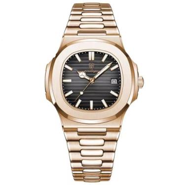 Imagem de Relógio Poedagar P613B (Gold Black)