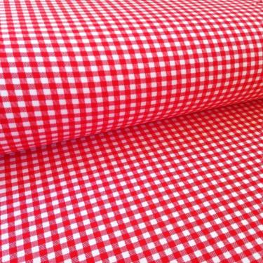 Imagem de 1 Metro Tecido Tricoline Xadrez 1.50 Largura Vermelho