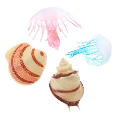 Imagem de BESPORTBLE 1Conjunto Brinquedos de Animais Marinhos Simulados Brinquedo Cognitivo com Design Durável