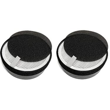 Imagem de Nispira Filtro De Ar Hepa H13 True Compatível Com Purificador Compacto Homelabs Hme020248N, Luz Noturna Para Escritório E Quarto, 2 Unidades