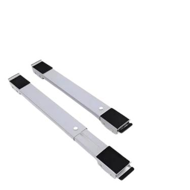 Imagem de Suporte De Aluminio Para Geladeira Fogão E Máquina De Lavar Base Carrinho