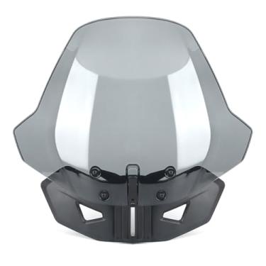 Imagem de FWXEOZ Para-Brisa Dianteiro Ajustável De 3" Para Can-Am Ryker 600 900 Sport Rally Edition Ace 2019-2023 Todos Os Modelos, Defletores Vento, Acessórios Motocicleta, Escudo 150% Maior