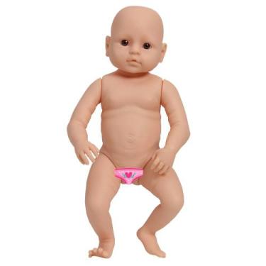 Imagem de 3 Bebê Reborn Molde Valentina Corpo 100% Silicone + Olhos - Cegonha Re