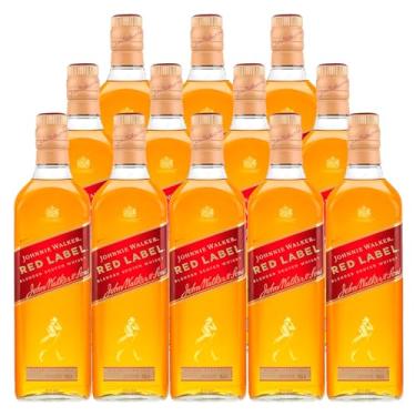 Imagem de Whisky Johnnie Walker Red Label 750ml 12 Unidades