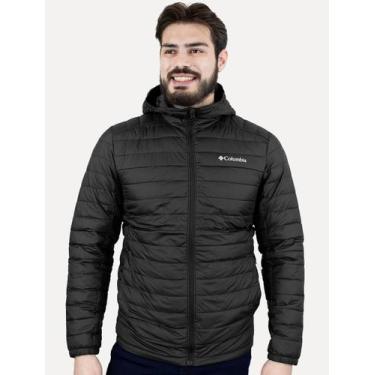 Imagem de Jaqueta Columbia Masculina Silver Falls II Hooded Preta, M/M