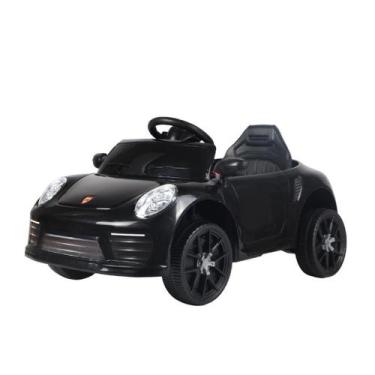 Imagem de Carrinho Elétrico Infantil Mini Preto 12V Motorizado Música - Toys Plu