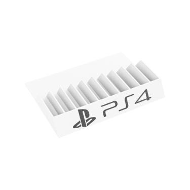 Imagem de Suporte PLA 3D Impresso para 10 Jogos: Praticidade e Organização Gamer